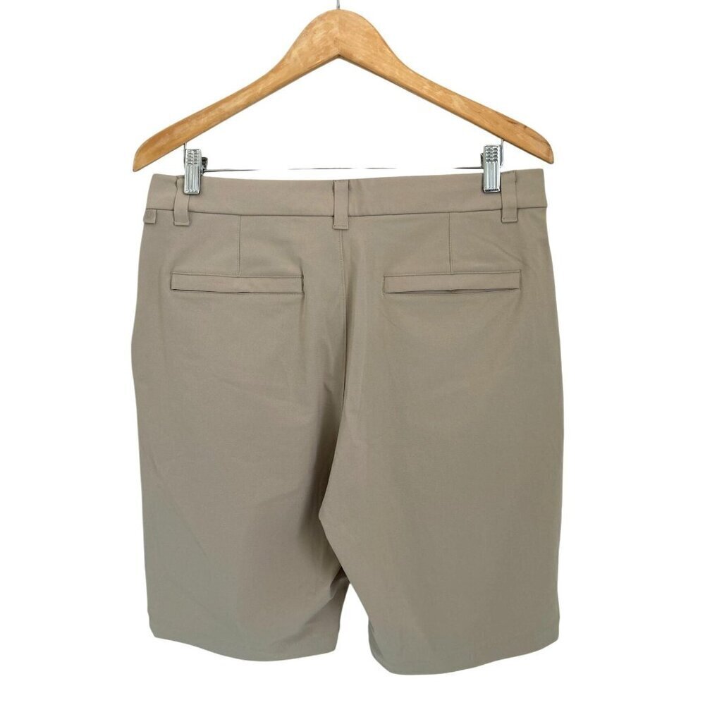 Lululemon Commission Shorts Slim Warpstreme 9” Tan Mens Size 32 - Picture 5 of 8